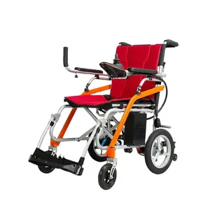 THR-EW100轻型镁合金折叠电动轮椅
