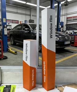 Boîte en carton ondulé entièrement personnalisée, durable, avec impression de logo, <span class=keywords><strong>film</strong></span> de fenêtre, <span class=keywords><strong>film</strong></span> PPF, emballage en carton pour la vente au détail et l'expédition - Product Image 2