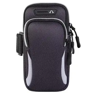 Waterdichte Running mobiele telefoon arm rits pouch sport armen tas voor 7 "mobiele telefoons