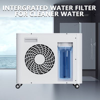 Refroidisseur à eau avec générateur d'ozone Refroidisseur à bain de glace 1HP. Refroidisseur d'eau avec générateur d'ozone pour la récupération de la forme physique des athlètes