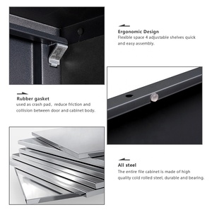 Bán buôn dễ dàng lắp ráp chức năng văn phòng nóng bán nội thất văn phòng Kim Loại tủ tùy chỉnh trong Trung Quốc thép Tủ hồ sơ - Product Image 5