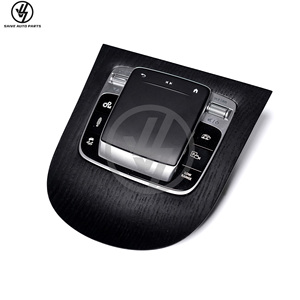 Cache-panneau de base de souris en fibre de carbone sèche noir brillant pour console centrale intérieure Carracing G Wagon W464 G500 G63 2019-2024 - Product Image 5