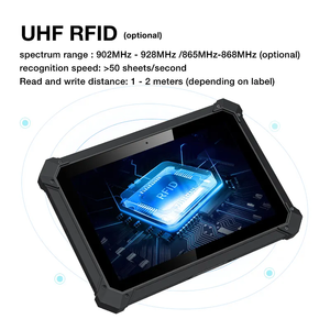 IP67 <span class=keywords><strong>c</strong></span>ấp <span class=keywords><strong>c</strong></span>ông nghiệp không thấm nướ<span class=keywords><strong>c</strong></span> 10-inch gồ ghề Android Máy tính bảng 6GB RAM 128GB Rom 2D mã vạch vân tay & UHF RFID <span class=keywords><strong>Reader</strong></span> - Product Image 5
