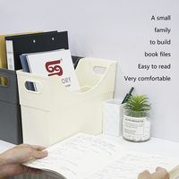 Organizador de Archivos Apilable de Plástico para Oficina o Escuela, Caja de Almacenamiento para Documentos y Revistas, Directo de Fábrica