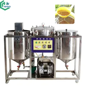 Industrial coconut oil crude palm oil refining machine cooking refined oil machine