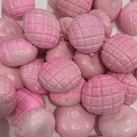 Vente en gros transfrontalière : Jouet anti-stress boule artisanale DIY à presser, en forme de fraise rose et d'ananas, pour la relaxation et la décompression