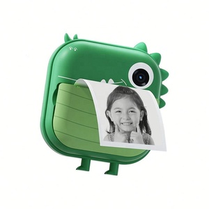 Cámara de Impresión Instantánea M2 para Niños, Sensor CMOS HD de 1080p, Cámara Digital con Papel Térmico, Pantalla de 2.0 Pulgadas, Estilo de Dibujos Animados, Grabación - Product Image 1