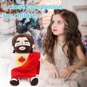 Muñeco <span class=keywords><strong>de</strong></span> Peluche <span class=keywords><strong>de</strong></span> Jesús que Respira, Muñeco Relajante <span class=keywords><strong>de</strong></span> Jesús, Muñeco Religioso del Sagrado Corazón <span class=keywords><strong>de</strong></span> Jesús, Juguete <span class=keywords><strong>de</strong></span> Peluche para la Iglesia - Product Image 6