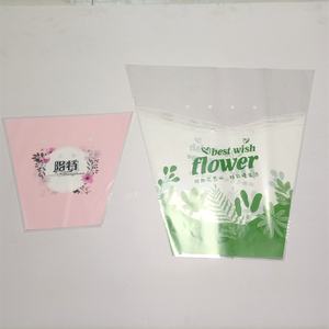 Chine <span class=keywords><strong>pas</strong></span> <span class=keywords><strong>cher</strong></span> BOPP/CPP plastique impression personnalisée bouquet de fleurs manches emballage paquet sacs avec trous de respiration - Product Image 3