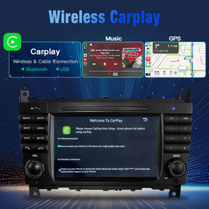 เครื่องเล่นมัลติมีเดียในรถยนต์ระบบ Linux ยี่ห้อ STWEI สำหรับรถยนต์ Mercedes Benz CLC W203 C-Class C180 C200 CLK200 พร้อมระบบนำทาง GPS และวิทยุ RDS - Product Image 4