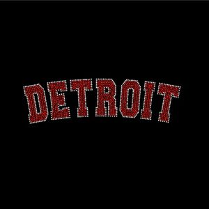 Personalizado Bling alta calidad Sparkle BUFFALO palabras letra Rhinestone transferencia Hottfx cristal motivo para camiseta - Product Image 4