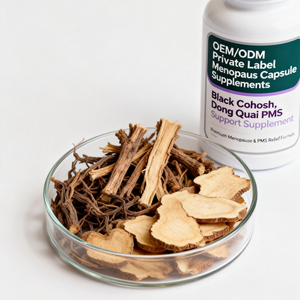 Capsules de multivitamines pour la ménopause à marque privée avec cohosh noir et dong <span class=keywords><strong>quai</strong></span> pour le soutien du SPM et la beauté (ne convient pas aux femmes enceintes) - Product Image 4