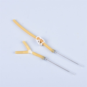 Aguja de Toracocentesis Jiangzhou Qionghua Tipo Y y Tipo I para Punción Toracocentésica, Ventilación y Tratamiento de Hernias por Gas - Product Image 1