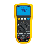 CHAUVIN ARNOUX C.A 5273 Multimeter genggam Digital, True RMS, 10A Ac Max, 20A Dc Max, 1000V Ac Max