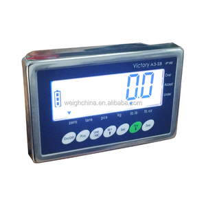 Indicador de pesagem à prova d'água três retroiluminações, aço inoxidável A3-SB - Product Image 3
