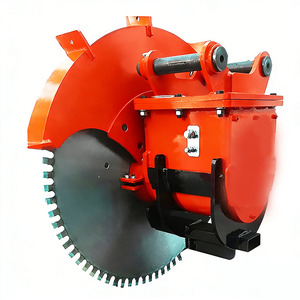 Seghe per Taglio Roccia Compatibili con Escavatori da 6-35 Tonnellate, Sega in Acciaio Legato, Sega Diamantata per Roccia Dura, Pietra, Cemento e Asfalto - Product Image 1