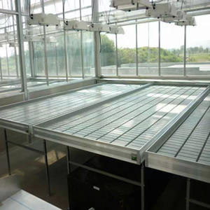 Vente directe Grande table de <span class=keywords><strong>jardin</strong></span> pour plantes d'intérieur avec chaleur mobile Plateau roulant <span class=keywords><strong>en</strong></span> <span class=keywords><strong>zinc</strong></span> Couverture <span class=keywords><strong>en</strong></span> feuille de PC - Product Image 3