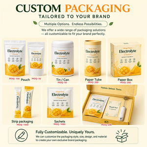 Polvo Electrolítico con Sabor a Mango OEM/ODM con <span class=keywords><strong>Magnesio</strong></span> <span class=keywords><strong>y</strong></span> Sal del Himalaya que Promueve la Recuperación <span class=keywords><strong>y</strong></span> el Equilibrio Electrolítico - Product Image 2