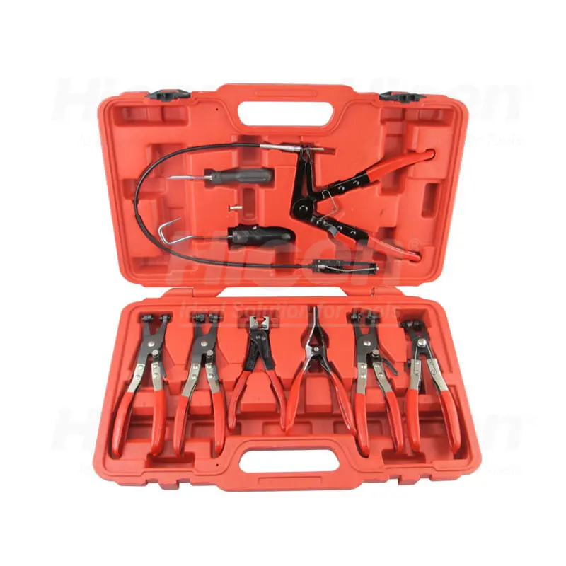 Hicen 9 Cái/bộ Chức Năng Động Cơ Tự Động Công Cụ Sửa Chữa Kit Linh Hoạt Khóa Hose Clip Kẹp Kìm