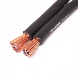 Electric Industrial Welding Wire 6AWG Rubber Sheathed Flexible Copper Cable