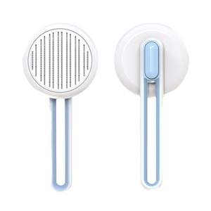 <b>Pet</b> Self Cleaning Needle Comb For Dog With ABS Stainless Steel Needles <b>Pet</b> Grooming Tool - Product Image 2