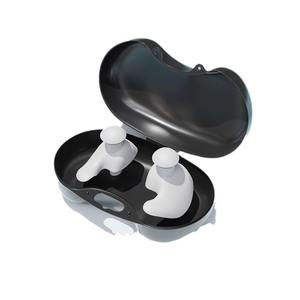 ที่อุดหูซิลิโคนแบบใส่ในหูขนาดเล็ก กันน้ำ สำหรับว่ายน้ำ พร้อมที่หนีบจมูก ป้องกันเสียงรบกวนและลดเสียง - Product Image 5