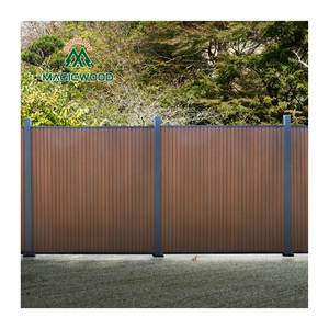 Vente directe d'usine maison décorative bâtiments <span class=keywords><strong>de</strong></span> <span class=keywords><strong>jardin</strong></span> modernes respectueux <span class=keywords><strong>de</strong></span> la peau clôture panneaux wpc - Product Image 1