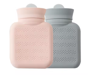 Housse de compresse amovible pour l'hiver pour femmes Mini bouillotte en silicone <span class=keywords><strong>auto</strong></span>-chauffante - Product Image 1