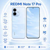 Teléfono Inteligente REDMI Note 17 Pro 5G Modelo 2026 Original, Pantalla de 6.83 Pulgadas, 9000mAh, HyperOS 3, 120Hz, Doble SIM