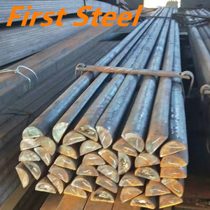 قائمة أسعار قضبان الفولاذ نصف الدائرية ASTM A36 <span class=keywords><strong>St37</strong></span> بقطر 50 مم و60 مم، نوع SS400 S235 - Product Image 4