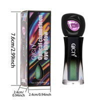 Fard à paupières liquide duochrome, maquillage pour les yeux scintillant multi-chrome