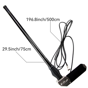 Antena ETMY CFP-730 de Alto Rendimiento con Base de Resorte de Fibra de Vidrio de 73 cm para Radios Hytera MD785 144/430MHz, Conector PL259, Potencia Máxima de 50W - Product Image 2