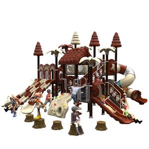 Hot Selling Kinder <span class=keywords><strong>New</strong></span> Style Park Kinder ausrüstung Plastik rutschen Spielplatz Kind im Freien für Resort Hotel Garden School - Product Image 1