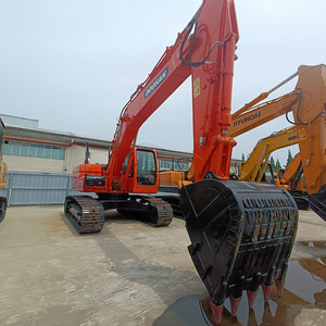 Excavadoras usadas más baratas Doosan DX 225LC Excavadoras sobre orugas Maquinaria de construcción coreana original Excavadoras de segunda mano - Product Image 5