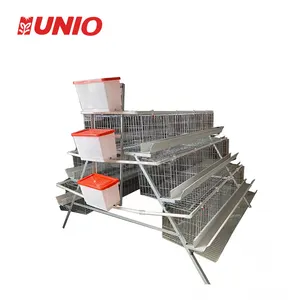 Hot Selling 3 Tiers 96 Bird Laying Hens Chicken Layer Cage with Competitive Prices For Design in Burkina Faso Poultry Farm