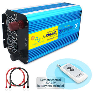 <span class=keywords><strong>Lvyuan</strong></span>-inversor de onda sinusoidal pura para coche, fuente de alimentación de 5KW y 5000W, convertidor de transformador de voltaje de 12V de CC, 220V - Product Image 5