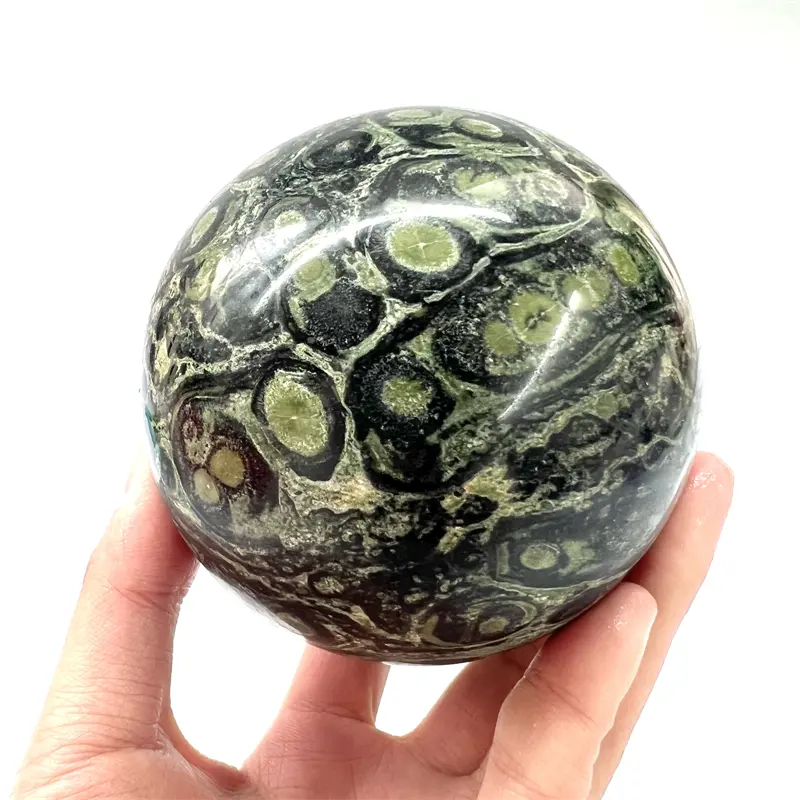 Großhandel natürliche Kristall kugel natürliche Augen Edelstein poliert Kambaba Jasper Spheres Balls zum Verkauf