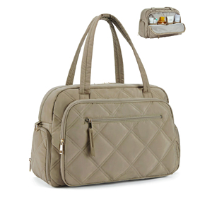 Bolsa de <span class=keywords><strong>Viaje</strong></span> Pequeña para <span class=keywords><strong>Mujer</strong></span>, Bolsa de Gimnasio, Bolsa de <span class=keywords><strong>Viaje</strong></span> para Fin de Semana, Bolsa de Mano Acolchada, Bolsa de <span class=keywords><strong>Viaje</strong></span> para Avión con Compartimento para Artículos de Aseo y Zapatos - Product Image 1