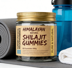 OEM Boost Energy Shilajit Gold Gummy Candy Enhance Strength Pure Himalayan Shilajit Gummies Sugar-Free Supplement - Product Image 3