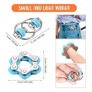 Fidget <b>Switch</b> Clicker Toys Bundle with Fidget Pad Skin Picking Relief Sensory Stimulation Anti Stress Fidget Tools for All Ages - Product Image 5