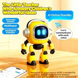 Jouets robots IA amusants, éducatifs et interactifs avec histoires, musique, robots intelligents qui parlent et jouent pour un anniversaire - Product Image 3