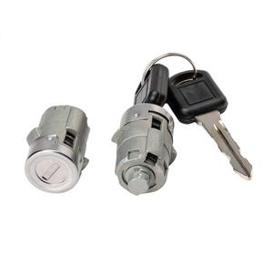 ชุดกุญแจสตาร์ท Hongsen รุ่น US312L LS1724C 15298923 สำหรับรถเชฟโรเลต พร้อมกุญแจ 2 ดอก สีเทา รูปทรงกระบอก - Product Image 1