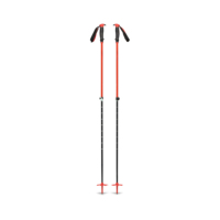 Bâtons de ski HONOR en fibre de carbone ultra-légère, tige de 14 mm, sangle de poignet réglable, longueur 145 cm, panier à poudre grand format durable pour