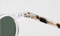 PES2 Fashion Round Acetate Sunglasses Men Transparent Personality Shade Sun Glasses Trendy Tortoise Retro UV400 Glasses Driving