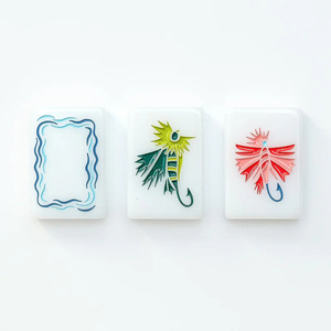 Juego de Mahjong Americano de Acrílico con Grabado de Logotipo Personalizado, Material Ecológico, 160 Piezas para Celebraciones Culturales y Reuniones Familiares - Product Image 6