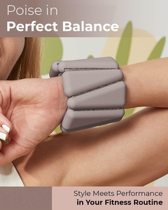 Pesas de Muñeca Ajustables de Hierro y Silicona de Alta Calidad, Pesas para Gimnasio, Deporte, Yoga, Ejercicio, Pesas para Tobillos y Muñecas, Unisex - Product Image 6