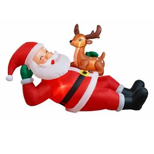 Bonhomme de neige gonflable personnalisé décorations de jardin extérieur publicité commerciale festivités de Noël gonflable inspiré des dessins animés - Product Image 1