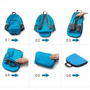 Mochila Plegable Ultraligera, Económica, Resistente y Personalizada, para Deportes al Aire Libre, Viajes, Impermeable - Product Image 3