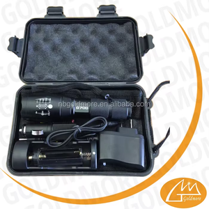 Goldmore1 <span class=keywords><strong>Zoom</strong></span> di động dẫn đèn pin công suất cao 10W Hợp kim nhôm cắm trại ngọn đuốc không thấm nước IP65 đánh giá 1000 Lumens Đèn Lồng - Product Image 3