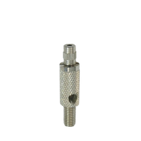 Pince de fixation pour câble en cuivre pour éclairage sécurisé, finition nickel/chrome/noir, tailles personnalisables pour kits de suspension d'éclairage, clips pour câbles métalliques